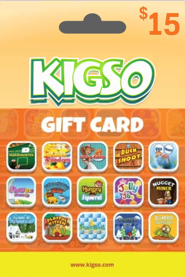 Kigso Games 15 USD | United States Account digital — Import Game Deal