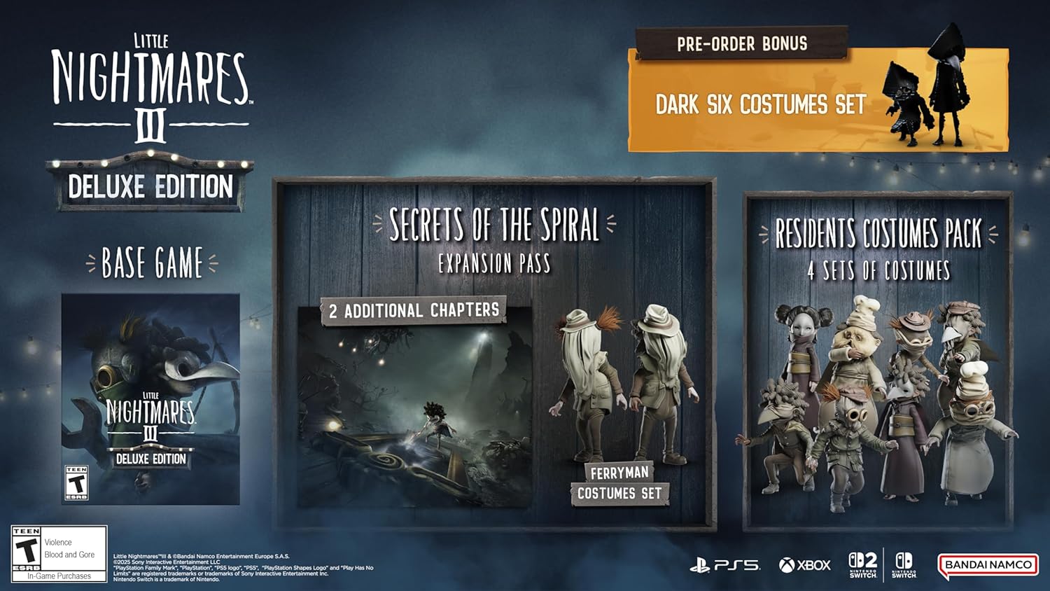 Little Nightmares III [Deluxe Edition] for PlayStation