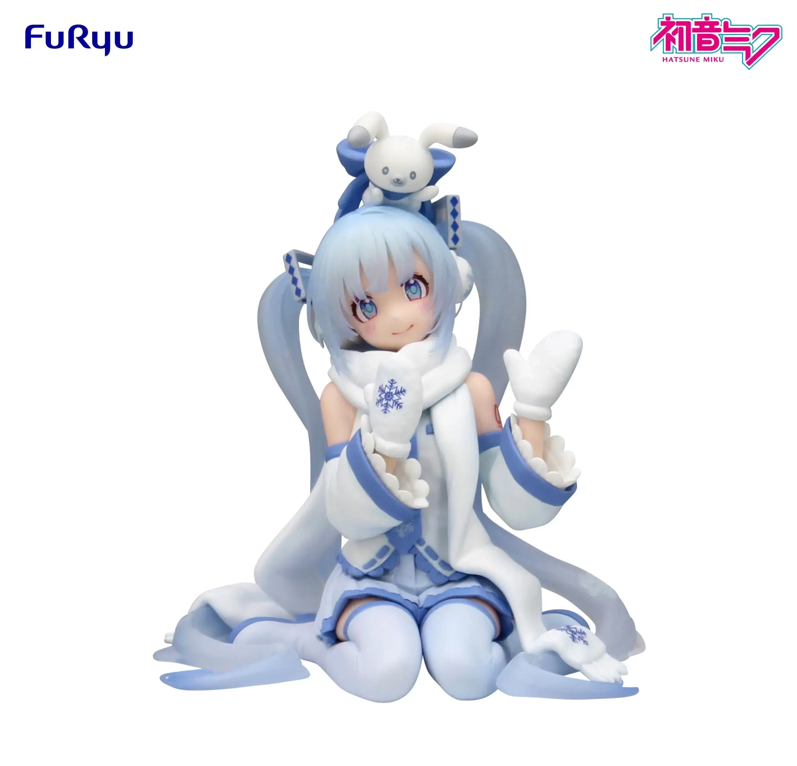 PREORDINE+ CHIUSO 02/2026 Hatsune Miku Noodle Stopper PVC Statue Snow Miku Sky Town 10th Ver. 15 cm main image 1