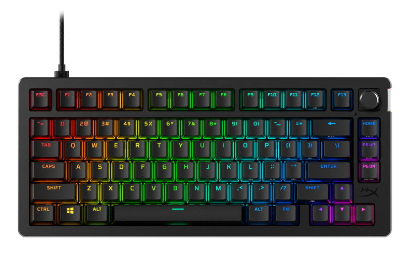 HyperX Alloy Rise Gaming Keyboard 75 (Red Switch) image 1