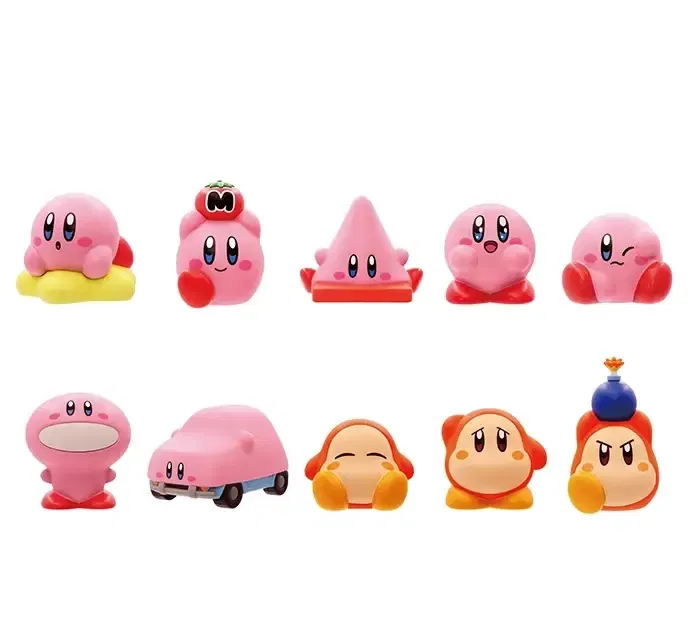 Kirby's Dream Land Soft Vinyl Puppet Mascot 2 (Set of 10 Pieces) — Import Game Deal