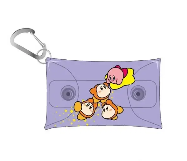 Multi Clear Case S Size Kirby's Dream Land Kirby Play With Waddledee 03 Riding The Warp Star (4 People) image 1