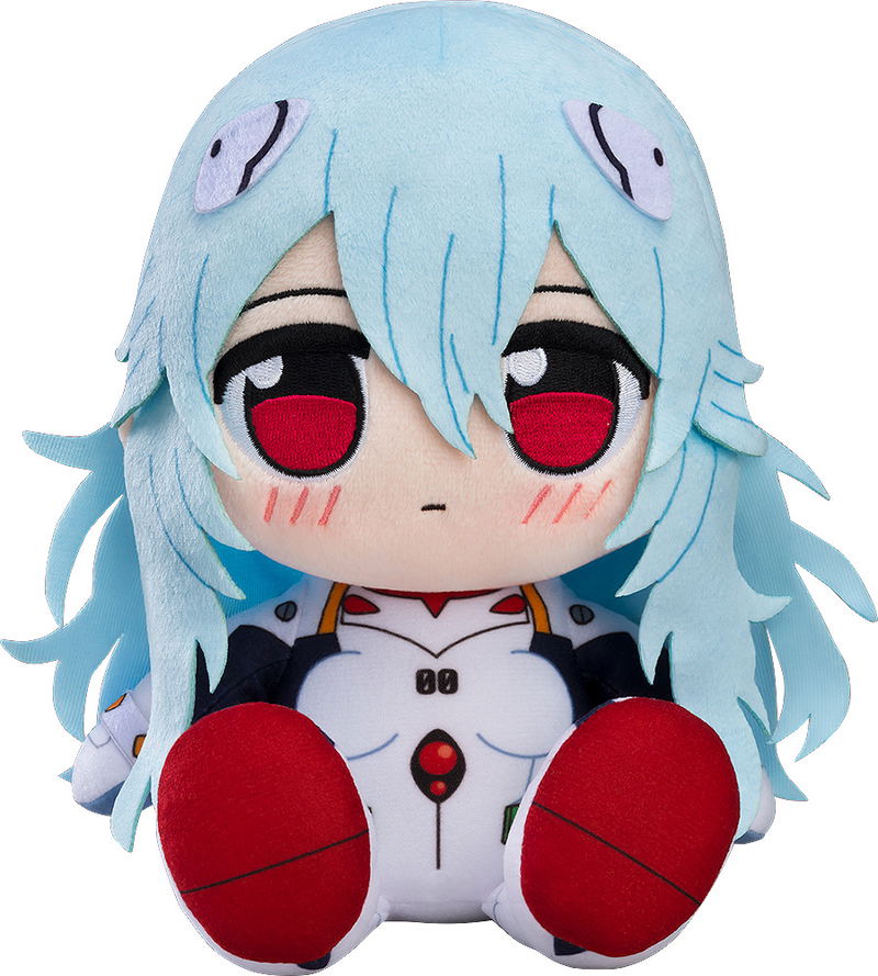 Rebuild Of Evangelion Kuripan Plushie Ayanami Rei Long (Long Hair: White Plugsuit) image 1