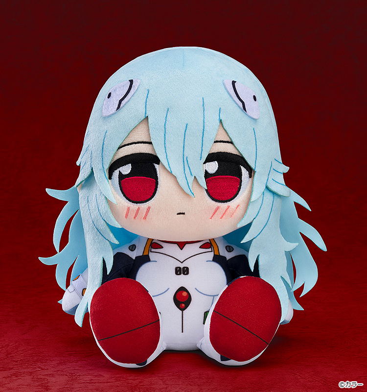 Rebuild Of Evangelion Kuripan Plushie Ayanami Rei Long (Long Hair: White Plugsuit) image 2