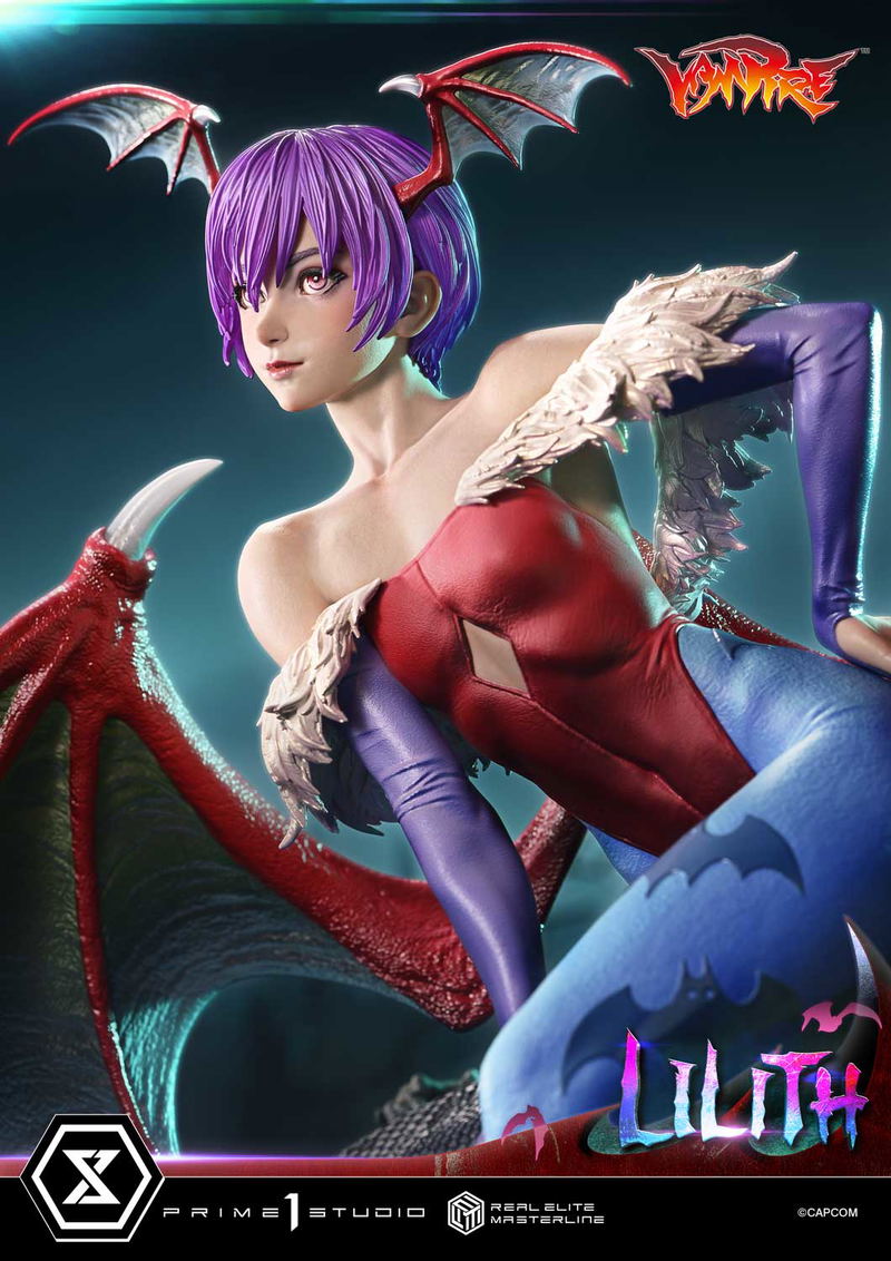 Real Elite Masterline Darkstalkers 1/4 Scale Statue: Lilith image 10
