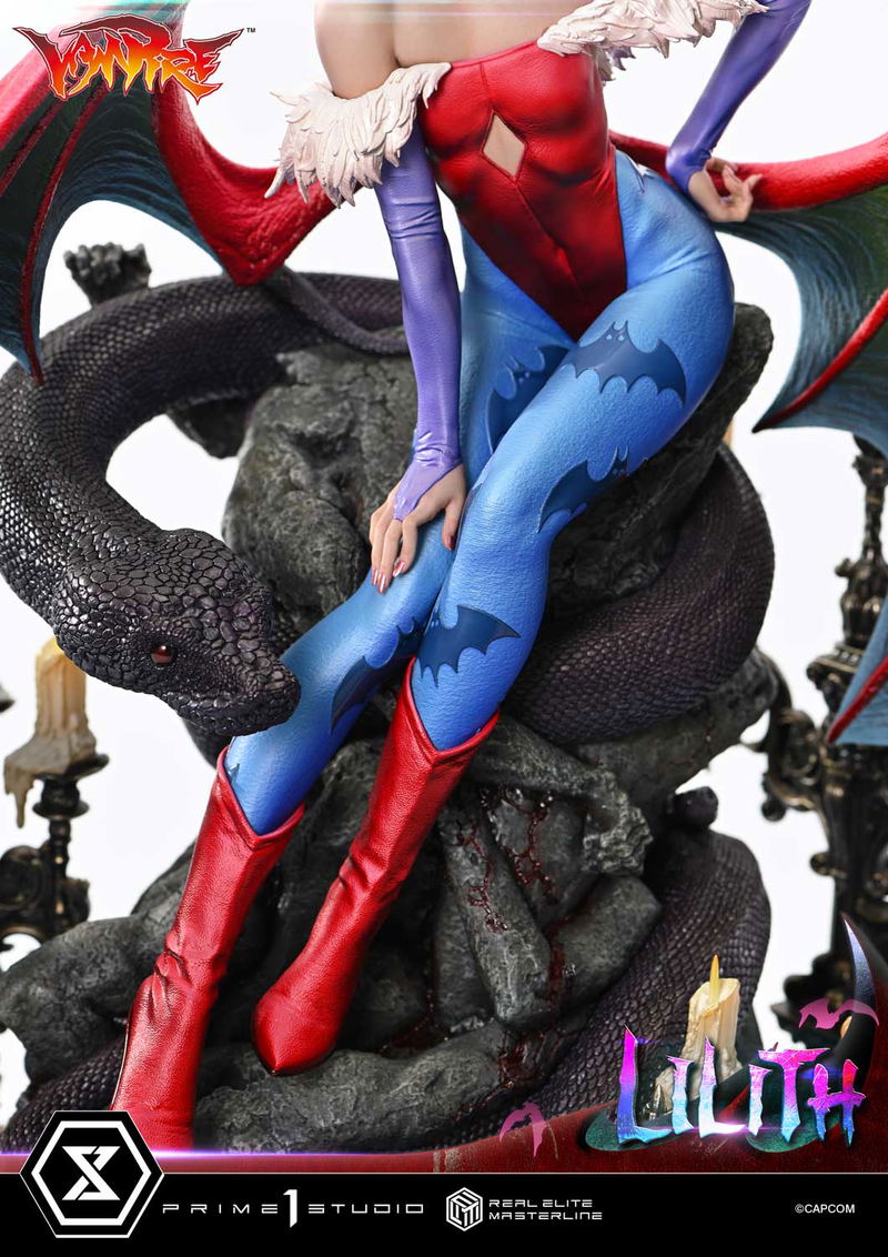 Real Elite Masterline Darkstalkers 1/4 Scale Statue: Lilith image 17