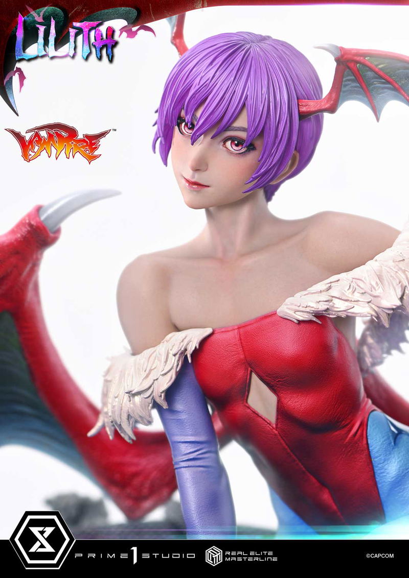 Real Elite Masterline Darkstalkers 1/4 Scale Statue: Lilith image 18