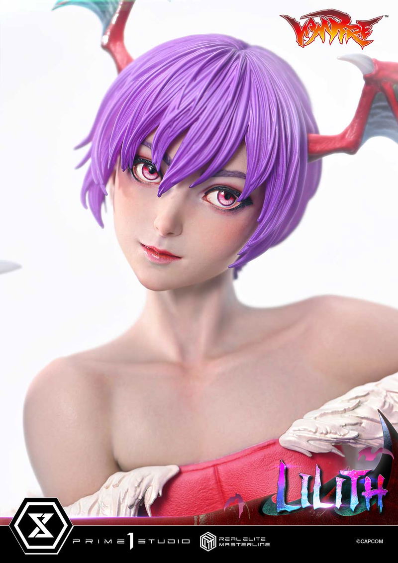 Real Elite Masterline Darkstalkers 1/4 Scale Statue: Lilith image 19
