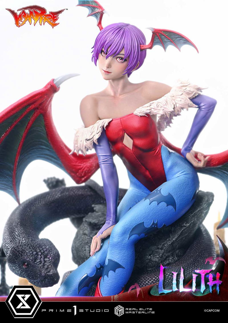 Real Elite Masterline Darkstalkers 1/4 Scale Statue: Lilith image 20