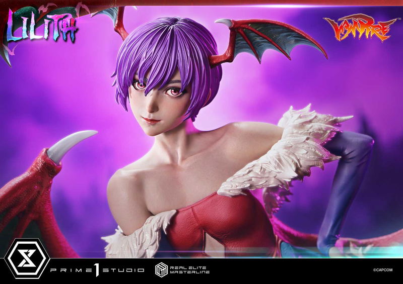 Real Elite Masterline Darkstalkers 1/4 Scale Statue: Lilith image 25