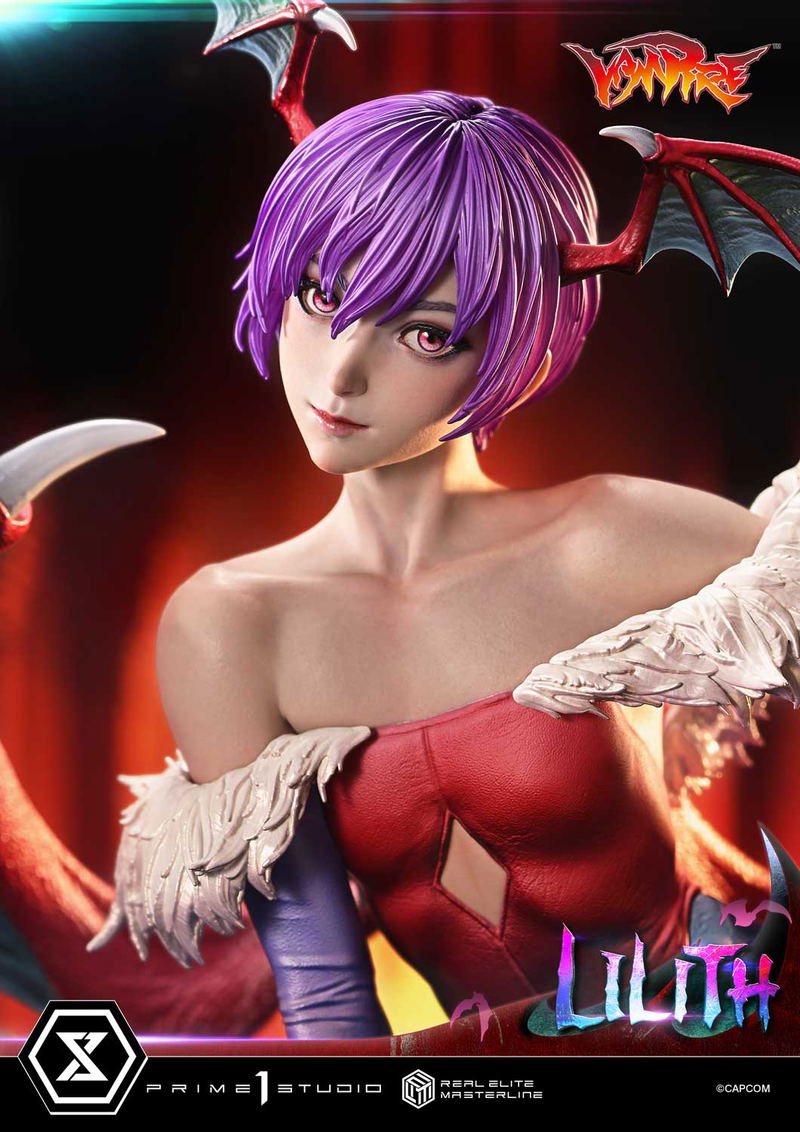 Real Elite Masterline Darkstalkers 1/4 Scale Statue: Lilith image 5