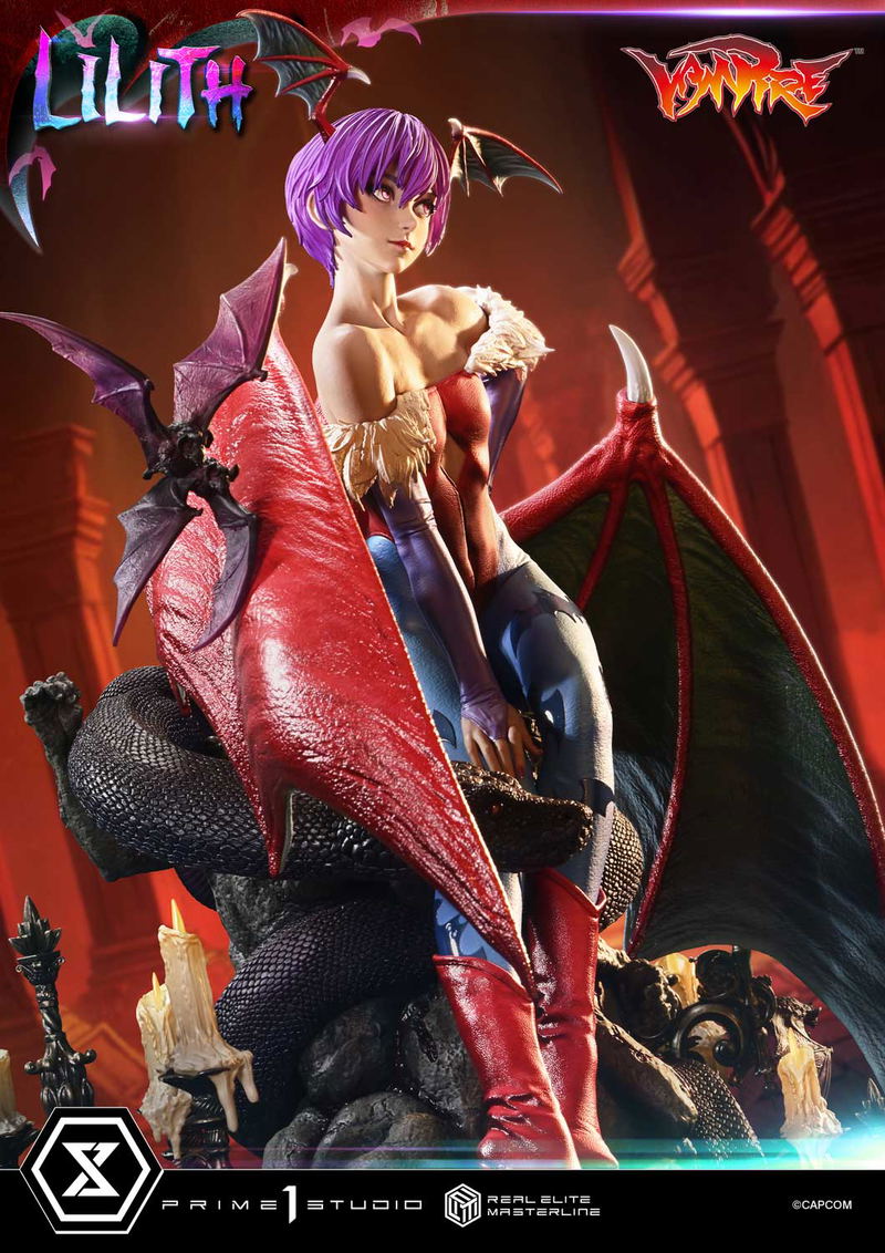 Real Elite Masterline Darkstalkers 1/4 Scale Statue: Lilith image 6