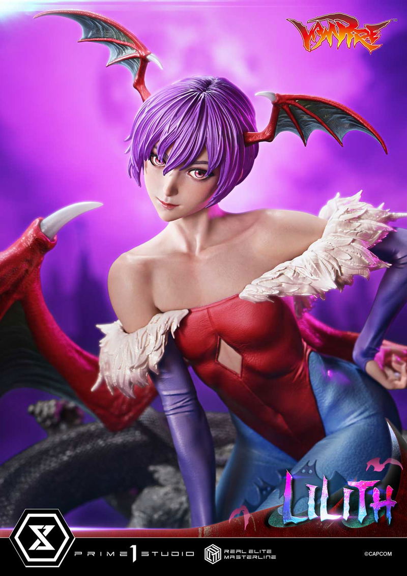 Real Elite Masterline Darkstalkers 1/4 Scale Statue: Lilith image 8