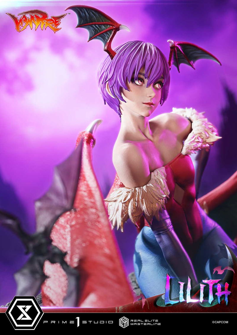Real Elite Masterline Darkstalkers 1/4 Scale Statue: Lilith image 9