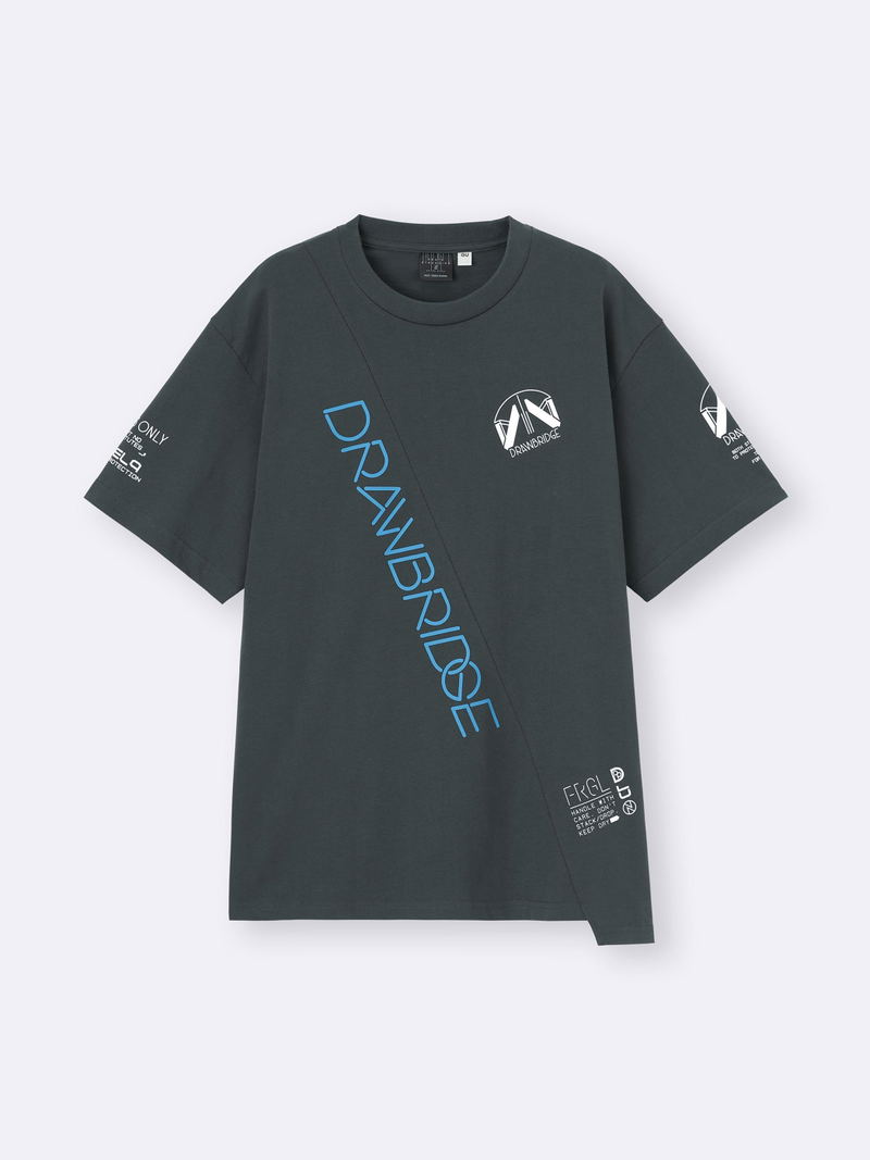 GU Kojima Productions Graphic T-shirt Death Stranding 2: On The Beach (Dark Gray | Size XXL) image 1
