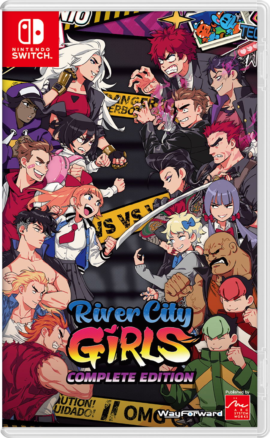 River City Girls [Complete Edition] (Multi-Language) (Cover - English) for Nintendo Switch, Nintendo Switch 2
