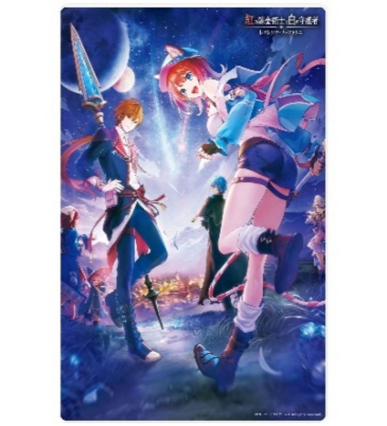 Atelier Resleriana B5 Acrylic Plate - Main Visual — Import Game Deal