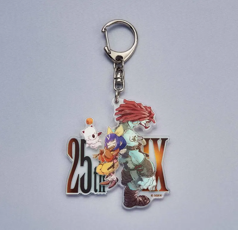 Final Fantasy IX 25th Anniversary Acrylic Key Chain Eiko & Amarant image 1