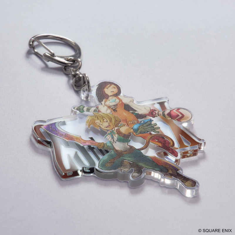 Final Fantasy IX 25th Anniversary Acrylic Key Chain Zidane & Garnet image 2