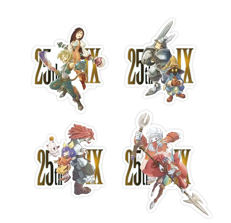 Final Fantasy IX 25th Anniversary Sticker Set image 1