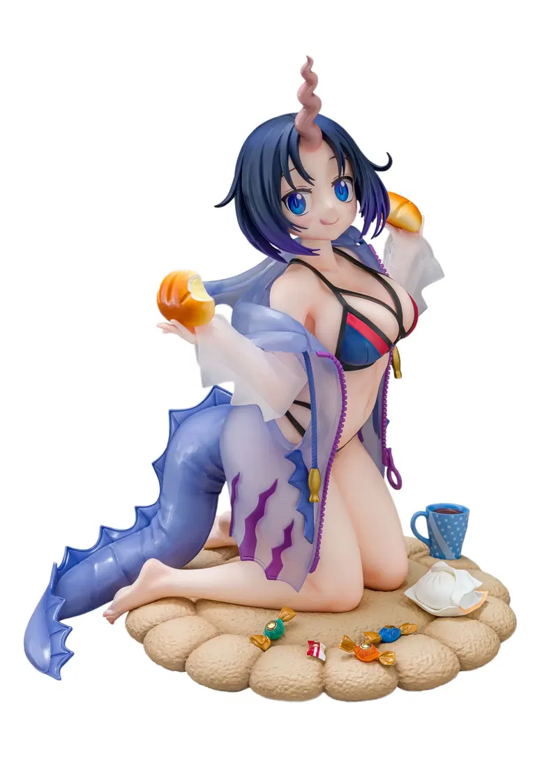 Miss Kobayashi's Dragon Maid 1/7 Scale Pre-Painted Figure: Elma Relaxing Ver. image 1