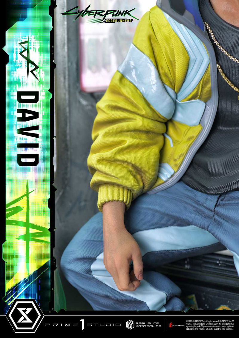 Real Elite Masterline Cyberpunk Edgerunners 1/4 Scale Statue: David image 22
