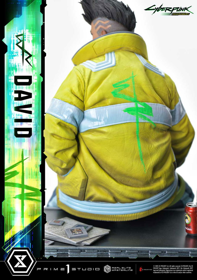 Real Elite Masterline Cyberpunk Edgerunners 1/4 Scale Statue: David image 25