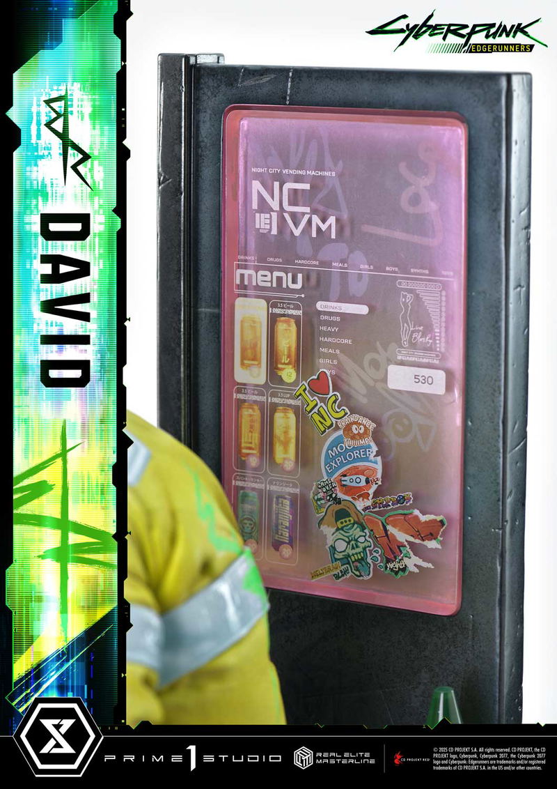 Real Elite Masterline Cyberpunk Edgerunners 1/4 Scale Statue: David image 26