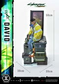 Real Elite Masterline Cyberpunk Edgerunners 1/4 Scale Statue: David thumbnail 28