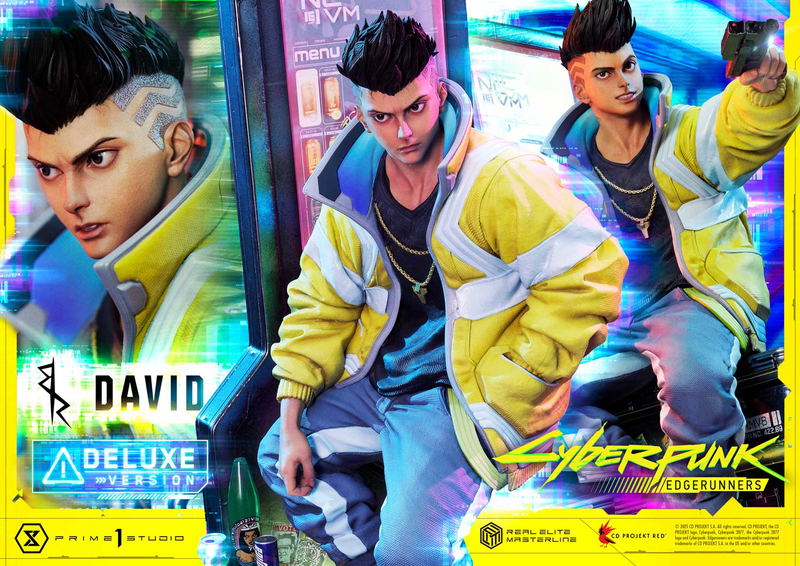 Real Elite Masterline Cyberpunk Edgerunners 1/4 Scale Statue: David DX Edition image 64