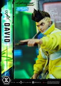 Real Elite Masterline Cyberpunk Edgerunners 1/4 Scale Statue: David DX Edition thumbnail 14