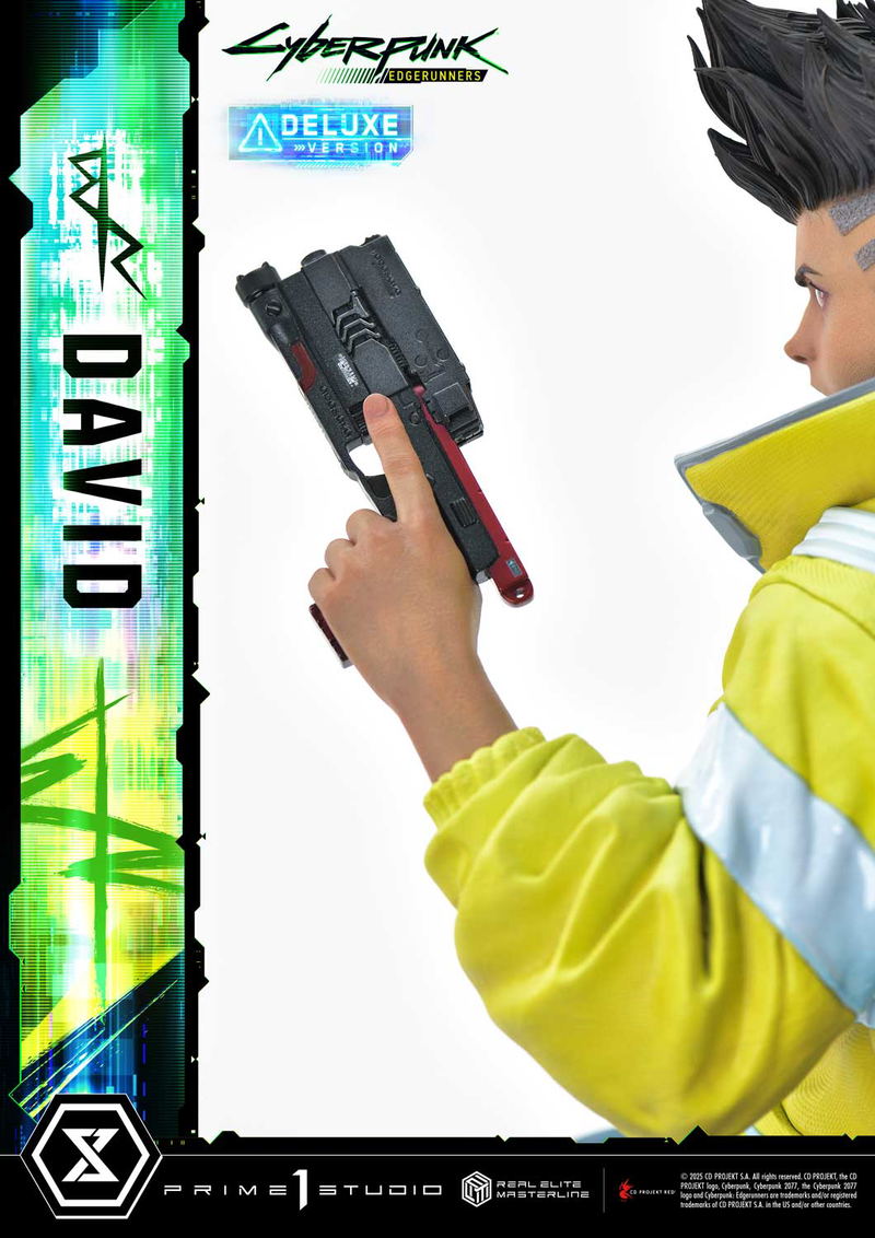 Real Elite Masterline Cyberpunk Edgerunners 1/4 Scale Statue: David DX Edition image 25