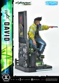 Real Elite Masterline Cyberpunk Edgerunners 1/4 Scale Statue: David DX Edition thumbnail 27