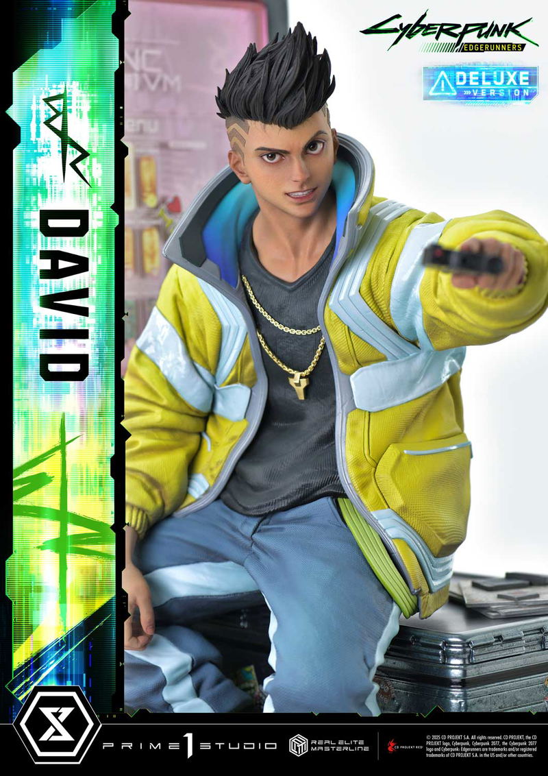 Real Elite Masterline Cyberpunk Edgerunners 1/4 Scale Statue: David DX Edition image 30