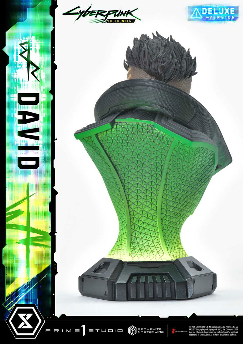 Real Elite Masterline Cyberpunk Edgerunners 1/4 Scale Statue: David DX Edition image 33