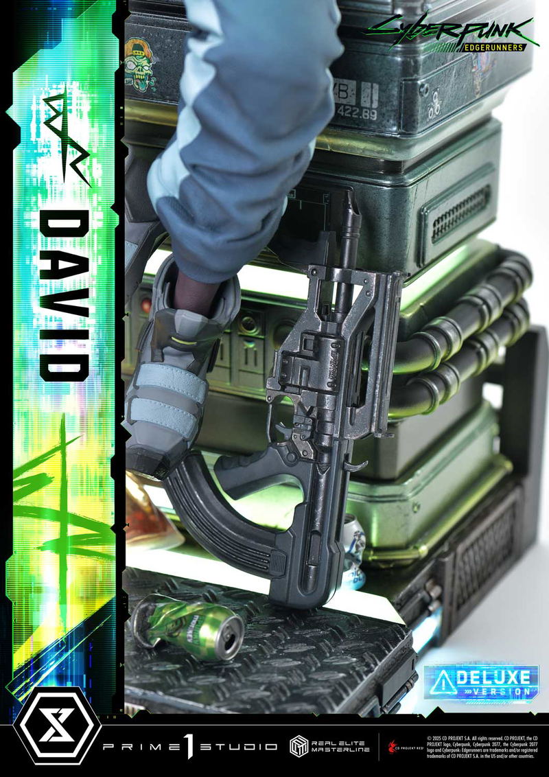 Real Elite Masterline Cyberpunk Edgerunners 1/4 Scale Statue: David DX Edition image 35