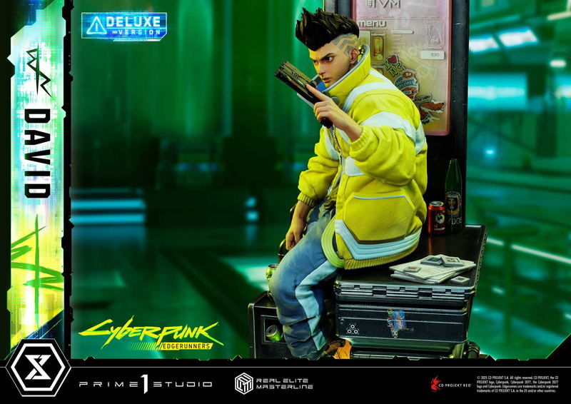 Real Elite Masterline Cyberpunk Edgerunners 1/4 Scale Statue: David DX Edition image 38