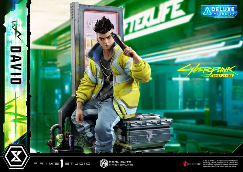 Real Elite Masterline Cyberpunk Edgerunners 1/4 Scale Statue: David DX Edition image 39