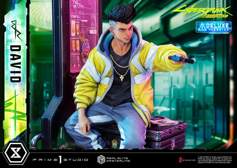 Real Elite Masterline Cyberpunk Edgerunners 1/4 Scale Statue: David DX Edition image 42