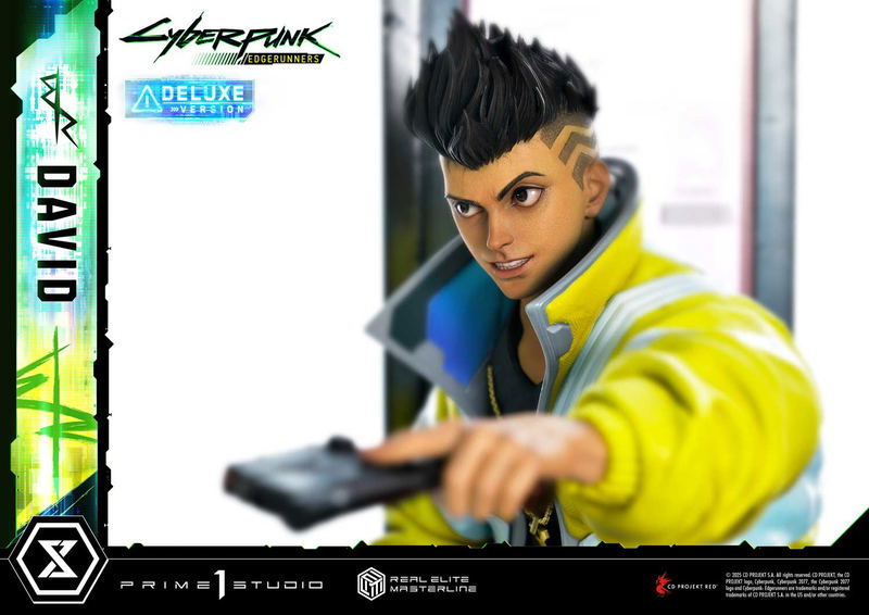 Real Elite Masterline Cyberpunk Edgerunners 1/4 Scale Statue: David DX Edition image 45