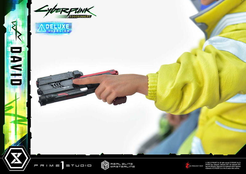 Real Elite Masterline Cyberpunk Edgerunners 1/4 Scale Statue: David DX Edition image 59