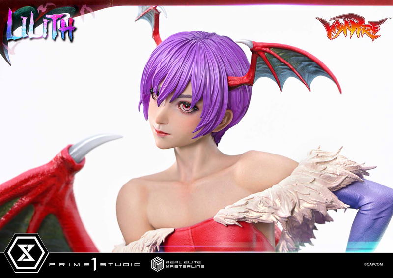 Real Elite Masterline Darkstalkers 1/4 Scale Statue: Lilith image 31