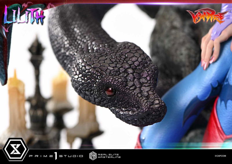 Real Elite Masterline Darkstalkers 1/4 Scale Statue: Lilith image 35