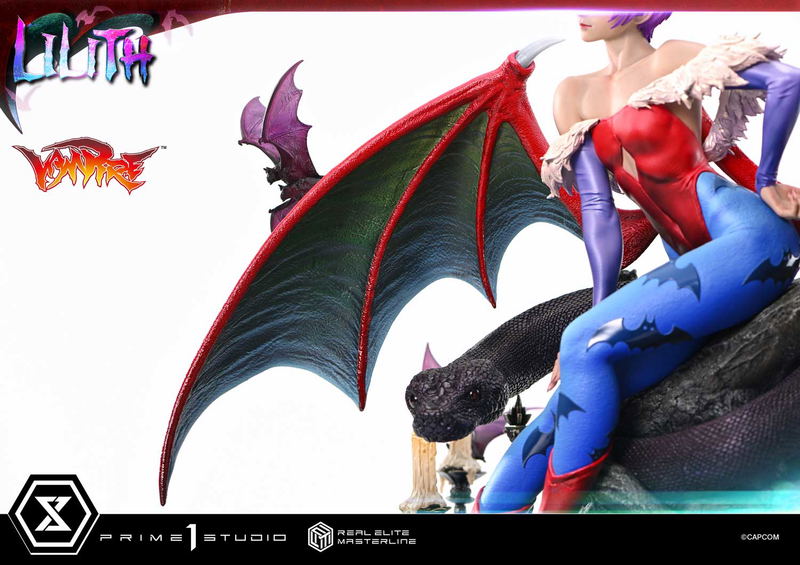 Real Elite Masterline Darkstalkers 1/4 Scale Statue: Lilith image 38