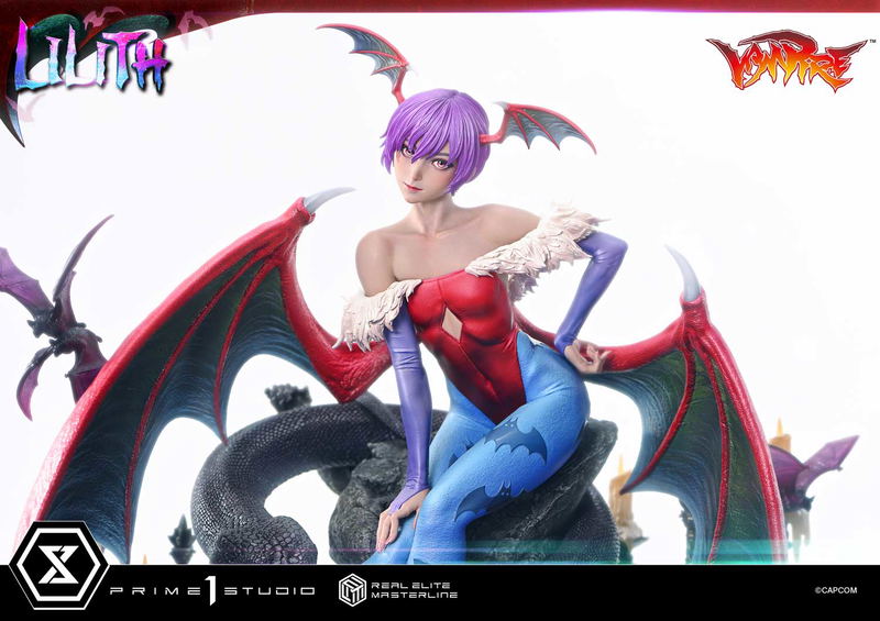 Real Elite Masterline Darkstalkers 1/4 Scale Statue: Lilith image 39