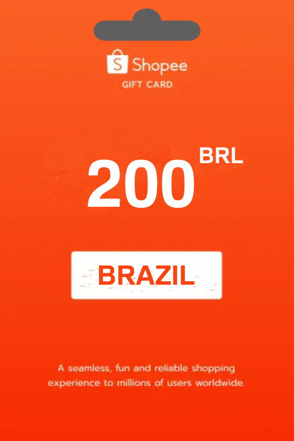 Shopee Gift Card 200 BRL | Brazil Account <span class="ext ext_digital">digital</span> image 1