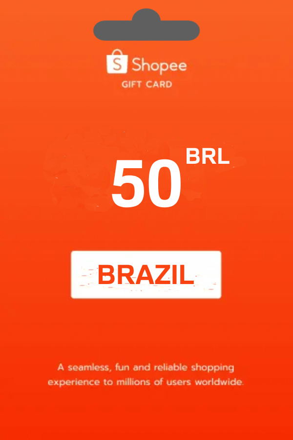 Shopee Gift Card 50 BRL | Brazil Account digital — Import Game Deal