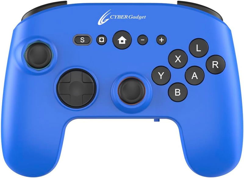 CYBER ・ Gaming Controller 6B Wireless Type for Nintendo Switch 2 (Blue ...
