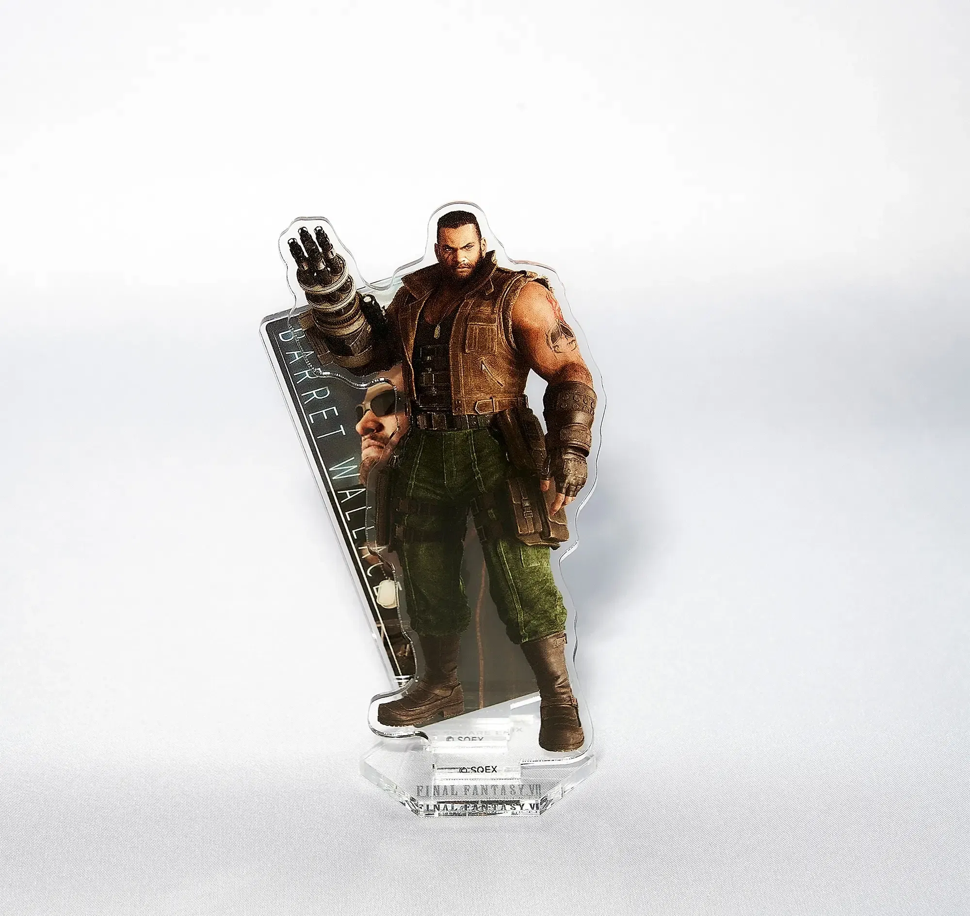 Final Fantasy VII Rebirth Acrylic Stand Barret Wallace (Re-run) — Import Game Deal