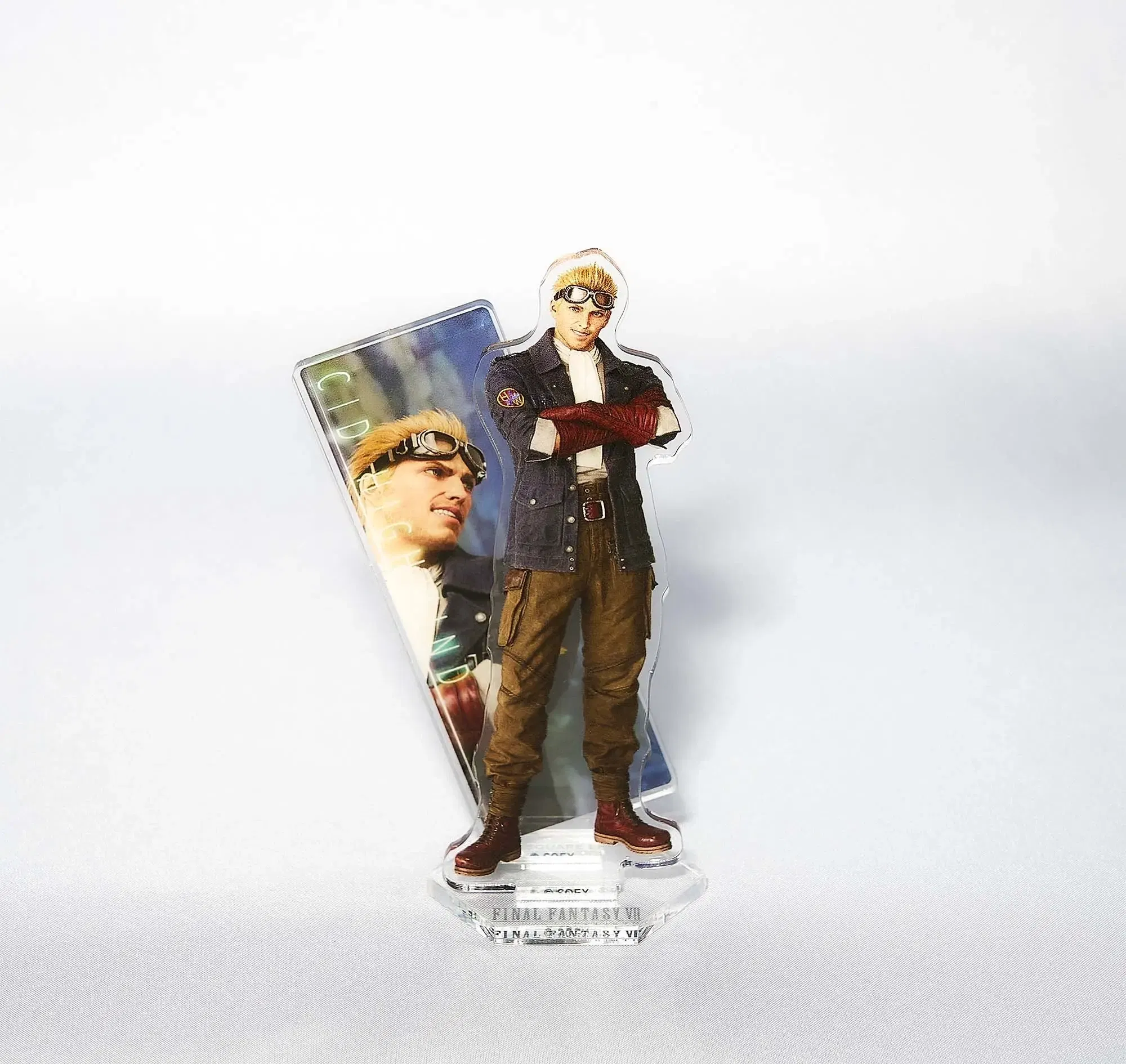 Final Fantasy VII Rebirth Acrylic Stand Cid Highwind (Re-run) — Import Game Deal
